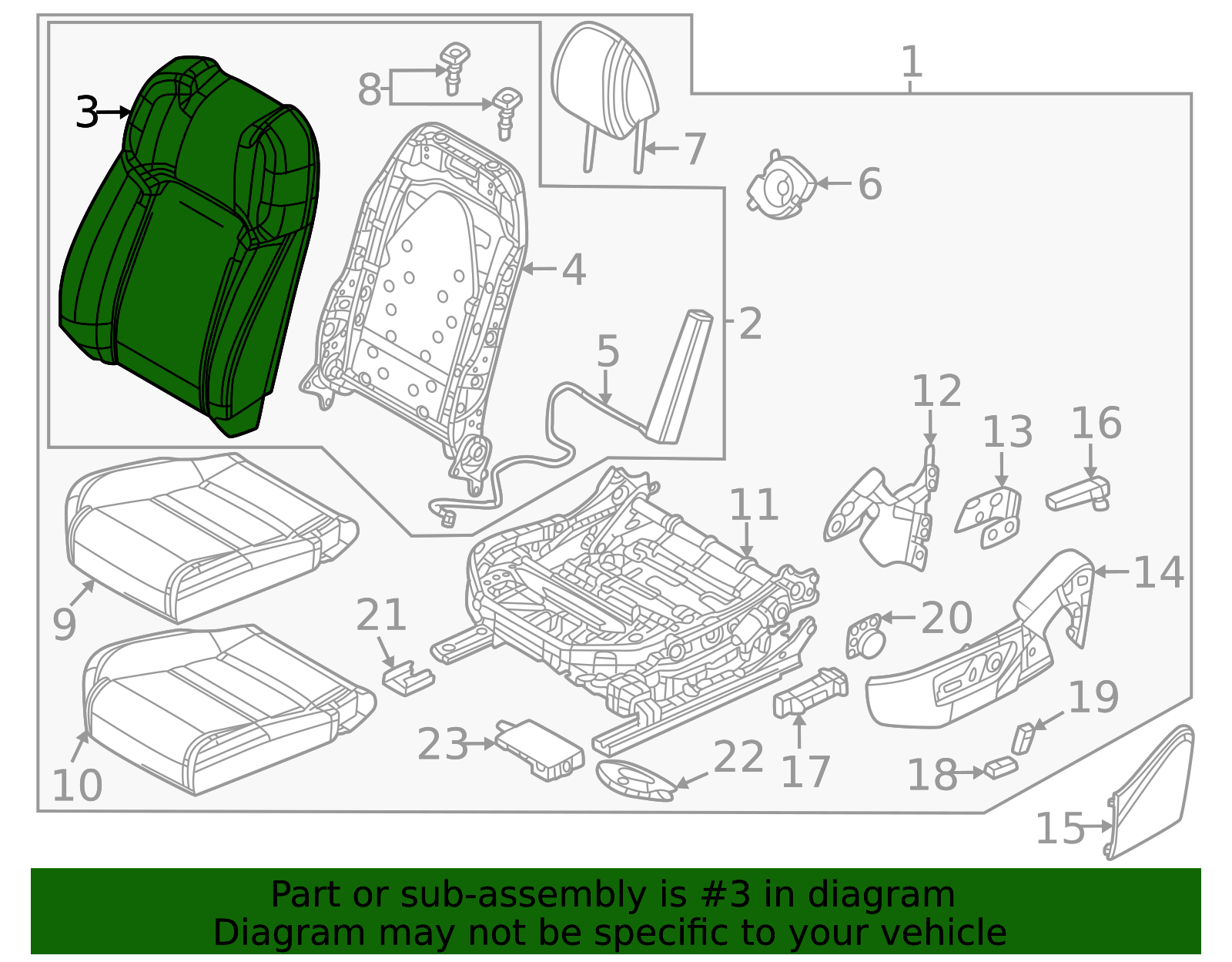 VC66-88-181-2B - Seat Back Cover | Mazda Parts Factor