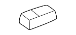 BDHW8816702 - Body: Knob for Mazda Image