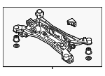 55405P2500 - Suspension: Cross-member for Kia: Sorento Image