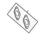 3754587 - Cooling System: Gasket for Buick: Roadmaster | Cadillac: Brougham, Escalade, Fleetwood | Chevrolet: Astro, Blazer, C/K Pickup, C1500, C2500, C3500, C3500HD, Camaro, Caprice, Commercial Chassis, Corvette, El Camino, Express 1500, Express 2500, Express 3500, G10, G20, G30, Impala, K1500 Pickup, K2500 Pickup, K3500 Pickup, K5 Blazer, Monte Carlo, P20, P30, R10, R20, R2500, R30, R3500, S10, S10 Blazer, Silverado 1500, Silverado 1500 Classic, Suburban C10, Suburban C1500, Suburban C20, Suburban C2500, Suburban K10, Suburban K1500, Suburban K20, Suburban K2500, Suburban R10, Suburban R1500, Suburban R20, Suburban R2500, Suburban V10, Suburban V1500, Suburban V20, Suburban V2500, Tahoe, V10, V20, V30, V3500 | GMC: C1500 Pickup, C2500 Pickup, C3500 Pickup, C3500HD, Caballero, G1500, G2500, G3500, Jimmy, Jimmy S15, K1500 Pickup, K2500 Pickup, K3500 Pickup, P2500, P3500, R1500 Pickup, R2500 Pickup, R3500 Pickup, S15, Safari, Savana 1500, Savana 2500, Savana 3500, Sierra 1500, Sierra 1500 Classic, Sonoma, Suburban C1500, Suburban C2500, Suburban K1500, Suburban K2500, Suburban R1500, Suburban R2500, Syclone, Typhoon, V1500, V1500 Suburban, V2500, V2500 Suburban, V3500, Yukon | Oldsmobile: Bravada, Custom Cruiser | Pontiac: Bonneville, Firebird, Grand Prix, Parisienne Image