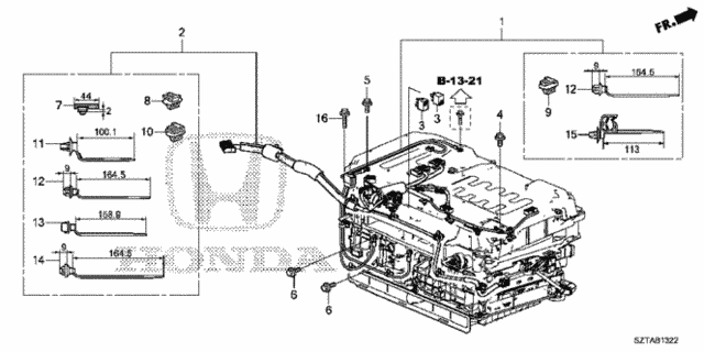 IMA IPU Harness for 2016 Honda CR-Z #0