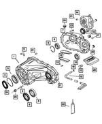 68023467AA - MP1522; Transfer Case: Front Case Half for Mopar Image