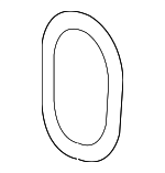 197166A0A01 - Cooling System: Inlet Pipe Gasket for Honda: Accord, Civic Image