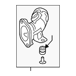 172915BFA00 - : Outlet Pipe for Honda: Civic Image