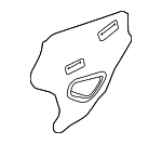 6784152330 - Body: Access Panel for Toyota: Prius C Image