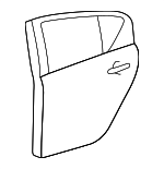 6700452510 - Body: Door Shell for Toyota: Prius C Image