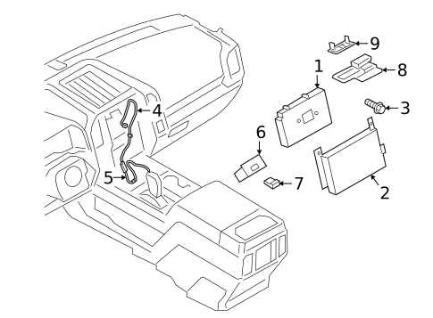 Navigation System for 2018 Ford F-150 #0