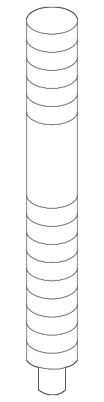 99906111601 - : Trans Mount Bracket Stud for Porsche: 911 Image