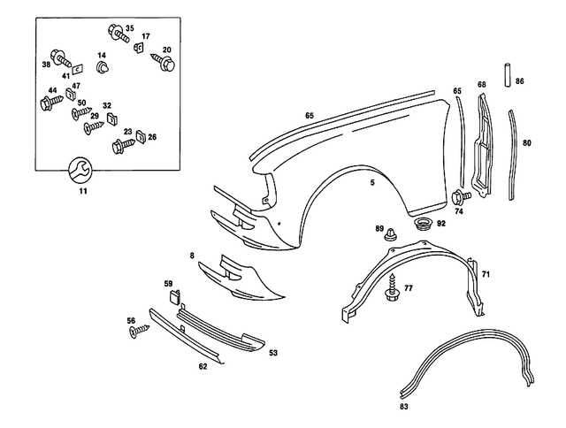 914032004210 - : Bolt And Washer Assembly for Mercedes-Benz Image