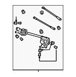 76530SJAA01 - Body: Linkage Assembly for Acura: RL Image