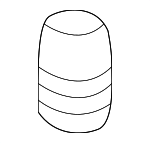 8173831110 - Body: Overslam Bumper for Hyundai Image