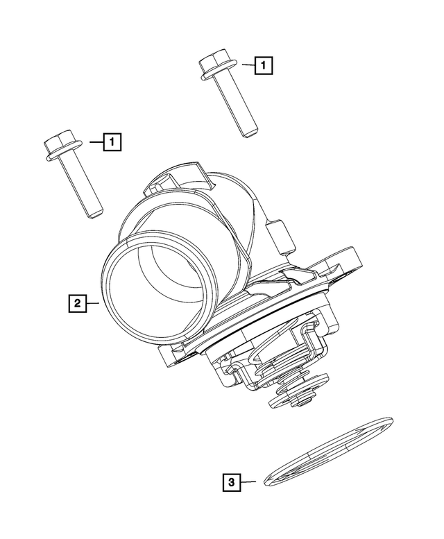 68490176AA - Cooling: Hex Flange Head Bolt for Mopar Image