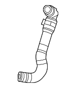 68518873AA - Belts &amp; Cooling: Radiator Coolant Hose for Mopar Image