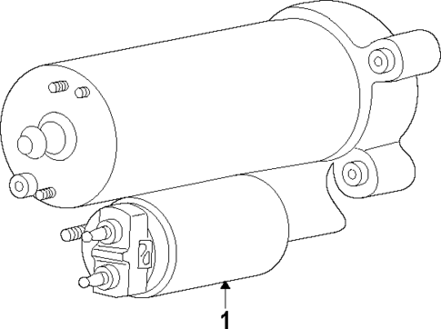 Starter for 2016 Ford Escape #0
