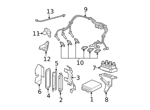 Control Modules for 2005 Mercury Mountaineer #0