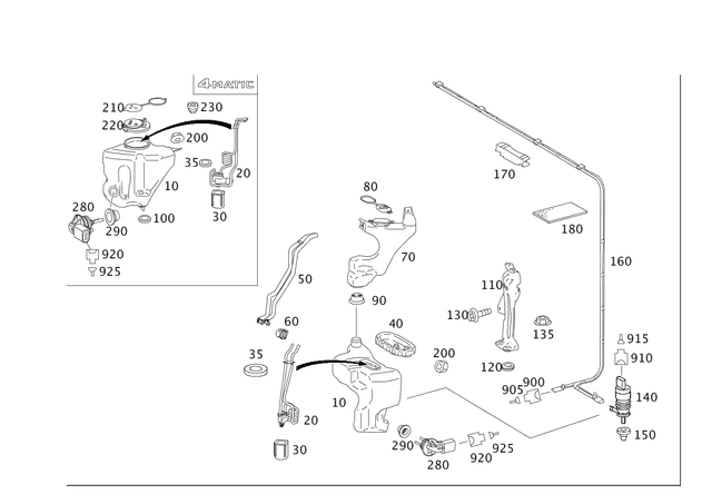 1409950405 - Windshield Washer, Emergency Equipmt: Spring Hose Clamp for Mercedes-Benz: 180A, 180b, 220a, 250, 300S, 350SD, A220, A35 AMG, C230, C250, C280, C300, C32 AMG, C350, C63 AMG, CL550, CL600, CL63 AMG, CL65 AMG, CLA250, CLA35 AMG, CLK430, CLS400, CLS550, CLS63 AMG, CLS63 AMG S, E250, E350, E400, E550, E63 AMG, E63 AMG S, G63 AMG, G65 AMG, GL320, GL550, GLA250, GLA35 AMG, GLB250, GLB35 AMG, GLE580, GLK250, GLK350, GLS580, Maybach S580, Maybach S680, ML350, ML450, ML500, ML550, ML63 AMG, S350, S400, S430, S500, S55 AMG, S550, S580, S580e, S600, S63 AMG, S63 AMG E Performance, SL500, SL55 AMG, SL550, SL600, SL63 AMG, SL65 AMG Image image
