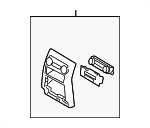 846903J0804X - Body: Rear Trim Panel for Hyundai: Veracruz Image