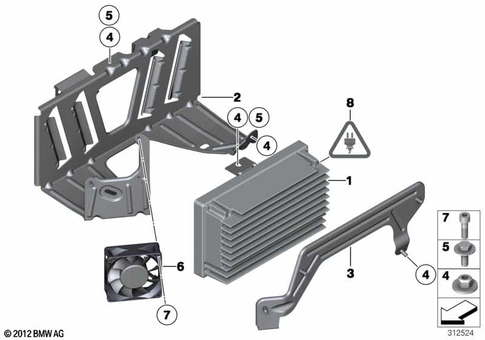 Amplifier for 2012 BMW Hybrid 5 #0