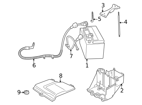 Battery for 2004 Land Rover Discovery #0