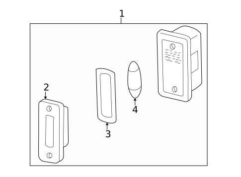 BULBS - CHASSIS for 2004 Mercedes-Benz G55 AMG #2