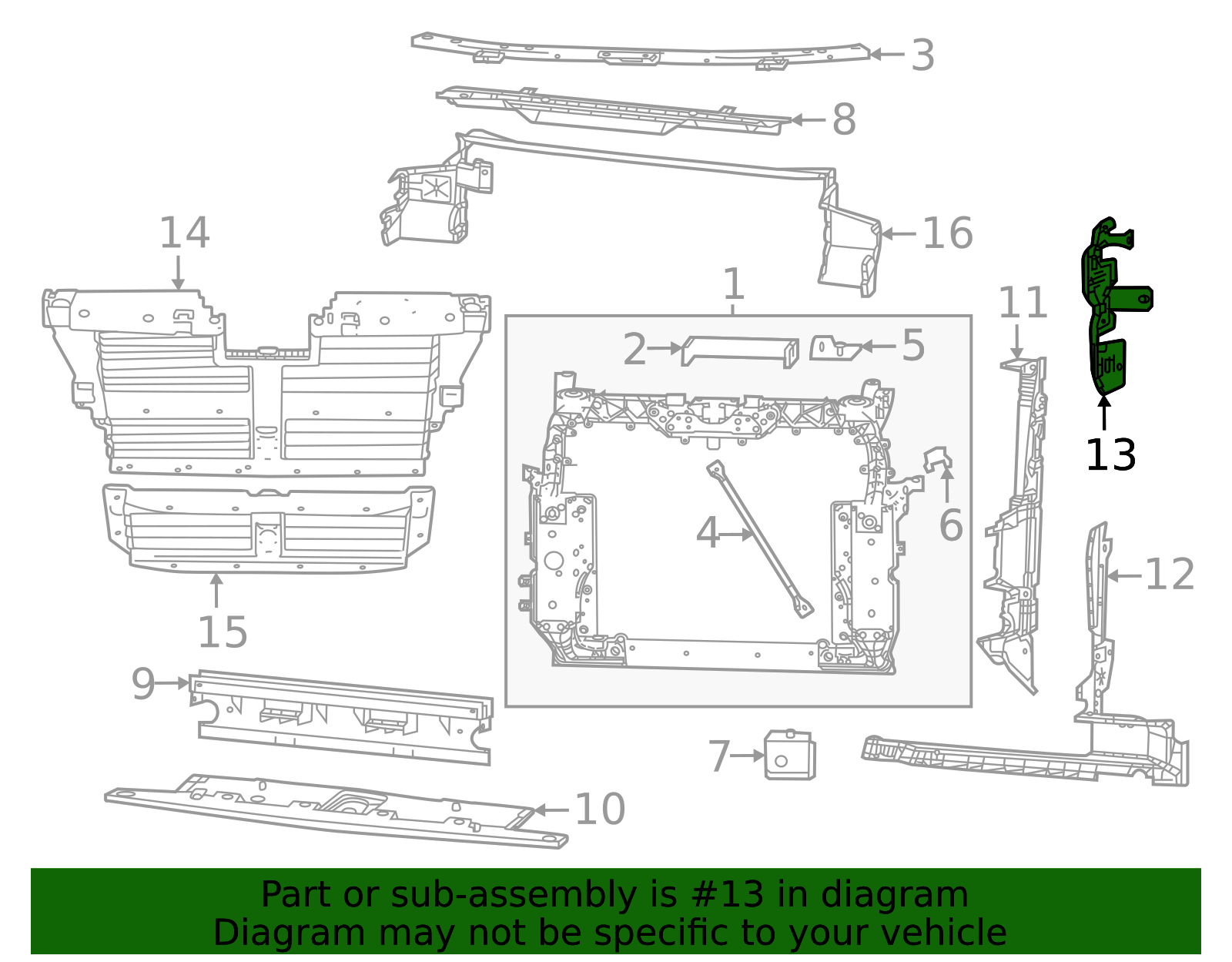 2022-2025 Jeep Grand Cherokee Air Guide 68517495AA | MoparPartsCanada.ca