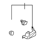 91112XC02B - Body: Lower Molding for Subaru Image