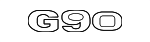86310D2500 - : Nameplate for Genesis: G90 Image
