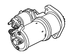 LR177925 - Electrical: Starter for Land Rover: Defender 110, Defender 130, Defender 90, Discovery, Range Rover, Range Rover Sport, Range Rover Velar Image