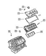 4663713AB - Engine 2.7L Six Cylinder: Cylinder Head Cover Gasket for Mopar Image