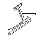YS4Z54211A10BA - Body: Center Pillar &amp; Rocker for Ford: Focus Image