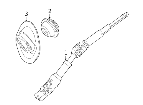 Shaft & Internal Components for 2005 Jaguar S-Type #0