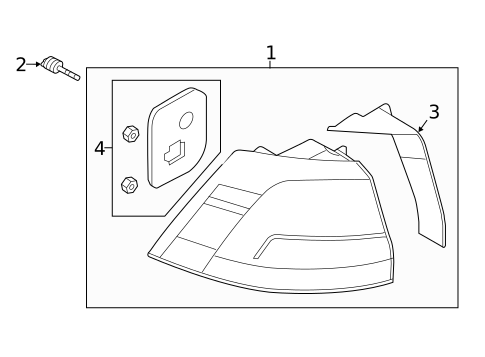 Tail Lamps for 2019 Volkswagen Golf Alltrack #0