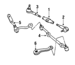 14050634 - Steering: Outer Tie Rod for Chevrolet: LLV, S10, S10 Blazer | GMC: Jimmy S15, S15, Sonoma, Syclone | Oldsmobile: Bravada Image