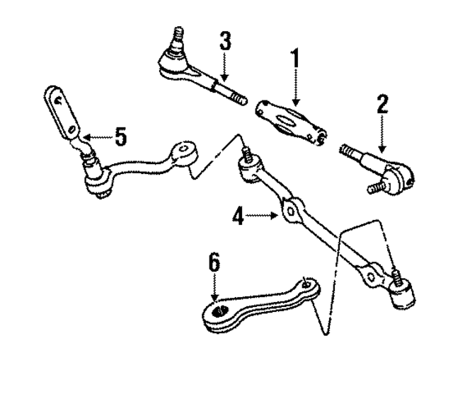 7837183 - Steering: Inner Tie Rod for GM Image