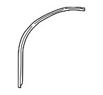 3B5853709EB41 - Body: Drip Molding for Volkswagen: Passat Image