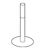 C2C22516 - Suspension: Differential Assembly Mount Bolt for Jaguar Image