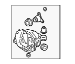 C2C34880 - Universals &amp; Rear Axle: Carrier for Jaguar Image