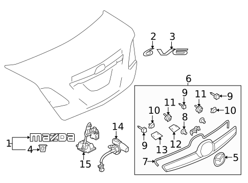 Parking Aid for 2012 Mazda 6 #0
