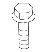 1140806141 - Body: Fender Bolt for Kia Image