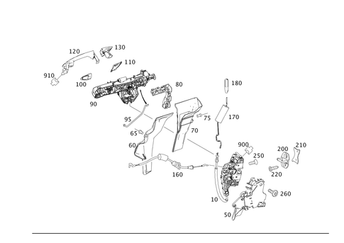 Locking System for 2012 Mercedes-Benz E350 #0