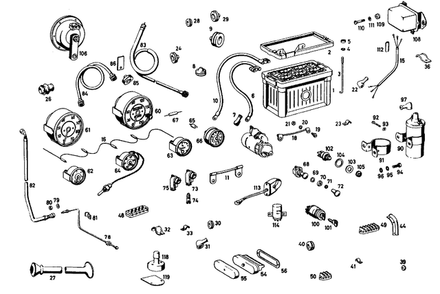1215420303 - : Fuel Gauge for Mercedes-Benz Image