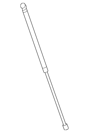 KT4Z16C826B - : Support Strut for Ford: Edge Image