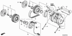 6388RAA505RM - Body/Air Conditioning: COMPRESSOR, A/C (RMD) for Honda Image