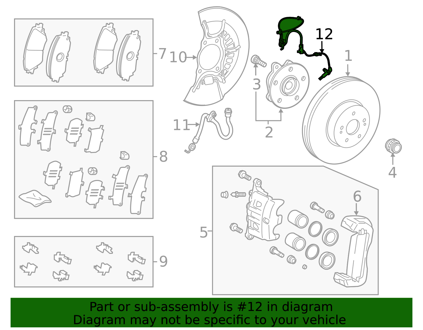 パッチ OEM Toyota / Lexus 6 Speed Shift Pattern Badge (33621-53030)