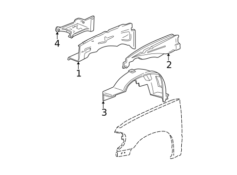 Structural Components & Rails for 1997 Ford Explorer #0