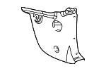 YS4Z5402344CBA - Body: Kick Panel Trim for Ford Image