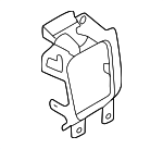 PC3Z26045C09AA - Body: Louver for Ford Image