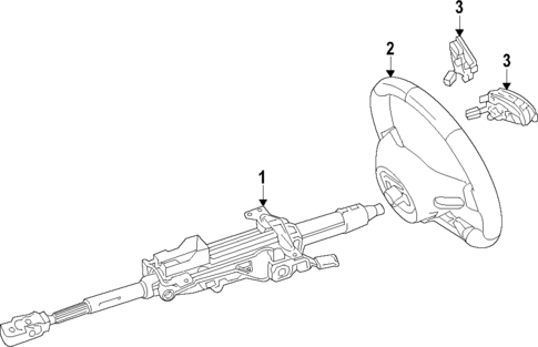 Steering Column for 2024 Mercedes-Benz EQB 300 #0