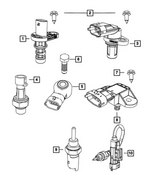 68070490AC - Electrical: Crankshaft Position Sensor for Mopar Image
