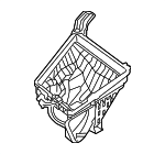 281123M100 - Engine: Air Cleaner Body for Hyundai: Equus, Genesis Image